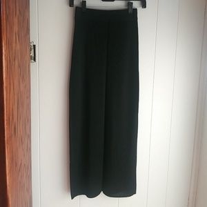 Donna Karan, woven maxi skirt